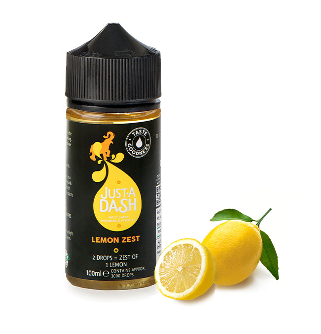 LEMON ZEST NATURAL EXTRACT (100 ML, approx. 3000 drops)