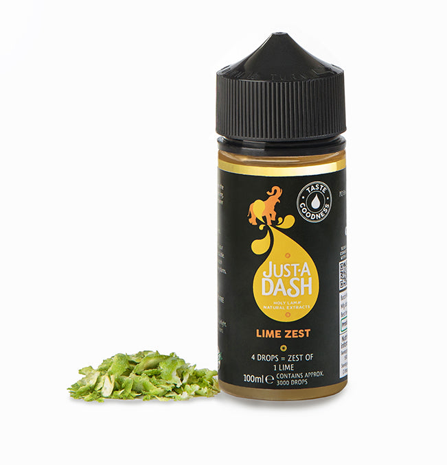 LIME ZEST NATURAL EXTRACT (100 ML, approx. 3000 drops)